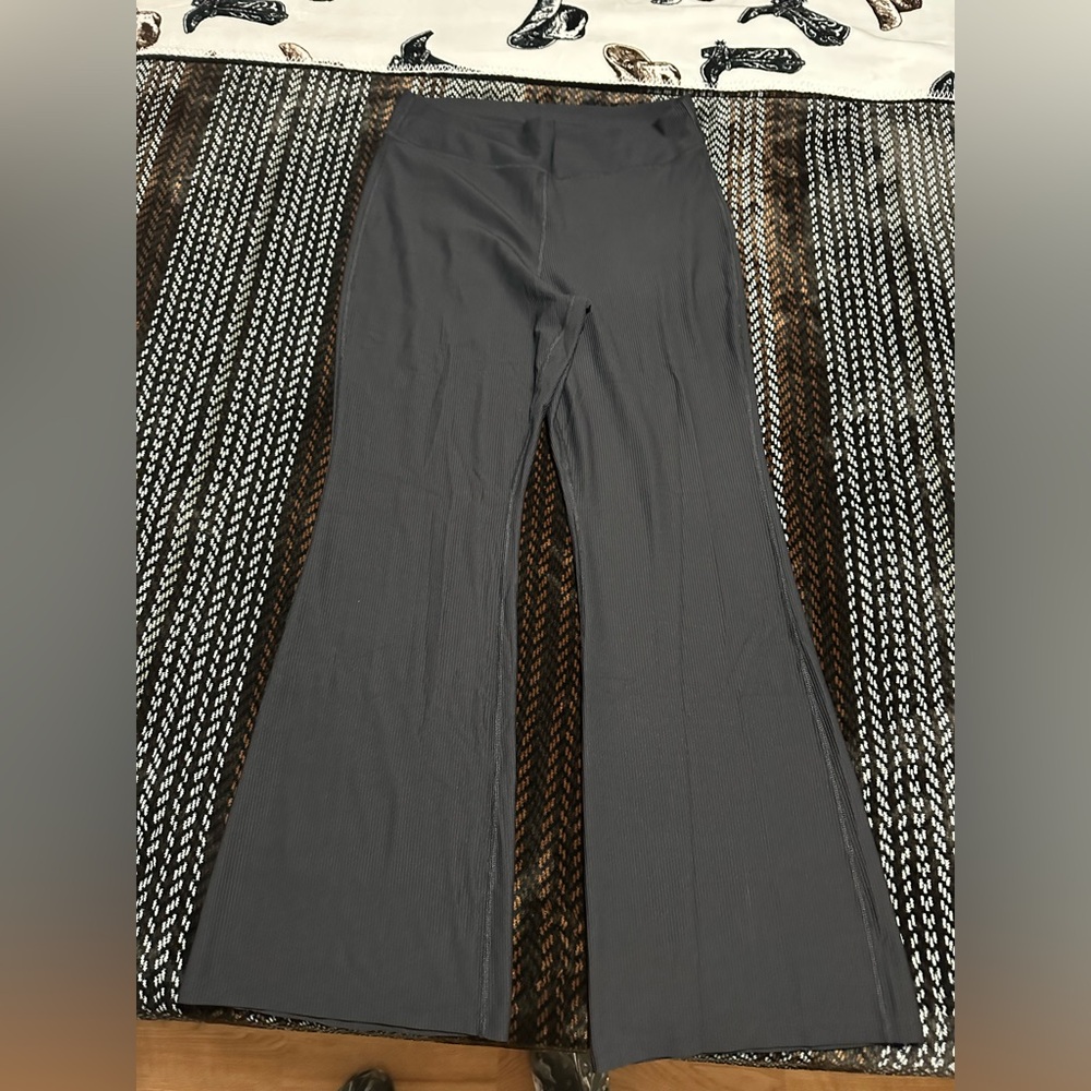 Gray Flared Pants - image 1
